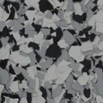 Granite decorative flake color sample