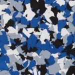 Orbit decorative flake color sample