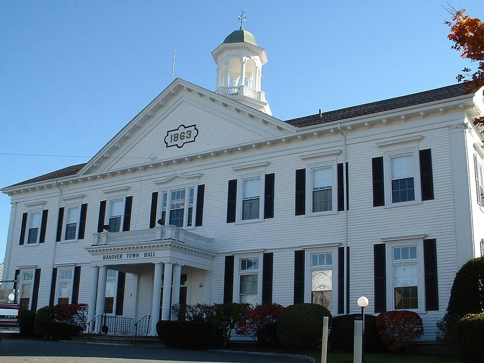 Hanover Town Hall, Hanover, Massachsuetts